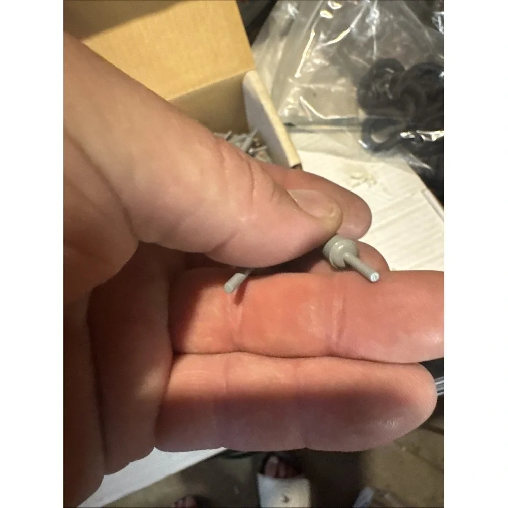 2pc New  Grey Muffler Farmall 230 200 C  Other Toy Tractor 1/16 Size Plastic Nos